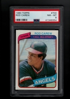 1980 Topps #700 Rod Carew PSA 8 NM-MT CALIFORNIA ANGELS